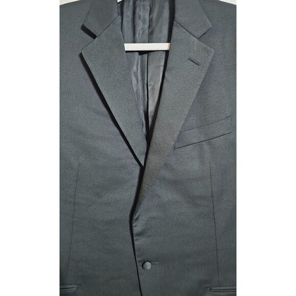 Ermenegildo Zegna MR. SID All Season Twill black wool blazer size EU54R US44R - Picture 2 of 9